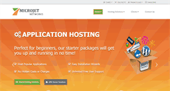 Desktop Screenshot of microjetnetworks.com