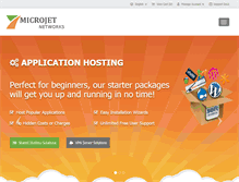 Tablet Screenshot of microjetnetworks.com